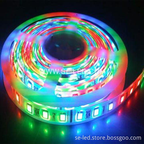RGB /60pcs/5050SMD/12V /Super Brightness /Waterproof LED Strips